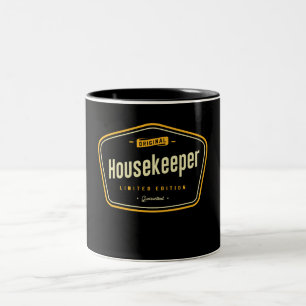 Housekeeper Funny Job Title Professional Tweekleurige Koffiemok