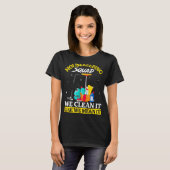 Housekeeper Housekeeping Squad We maken het schoon T-shirt (Voorkant volledig)