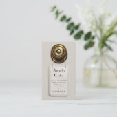 Housekeeper Maid Hotel Reception Motel Visitekaartje (Staand voorkant)