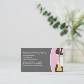 Housekeeper Maid Visitekaartjes (Staand voorkant)