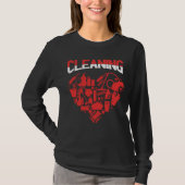 Housekeeping Cleaning Heart Vacuum Cleaner Houseke T-shirt (Voorkant)