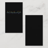 Housekeeping Heartbeat Cleaning Vacuum Cleaner Visitekaartje (Voorkant / Achterkant)