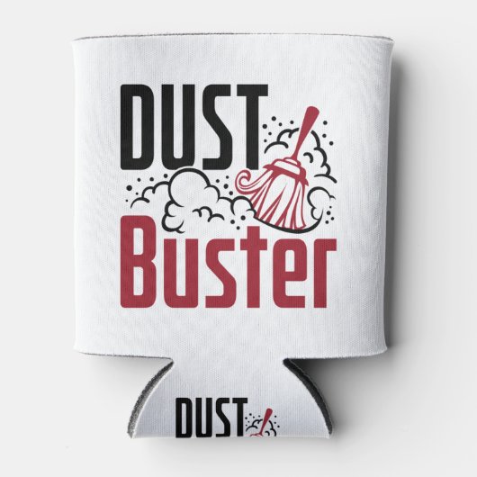 Housekeeping Housekeeper Cleaning Lady Dust Buster Blikjeskoeler (Voorkant)
