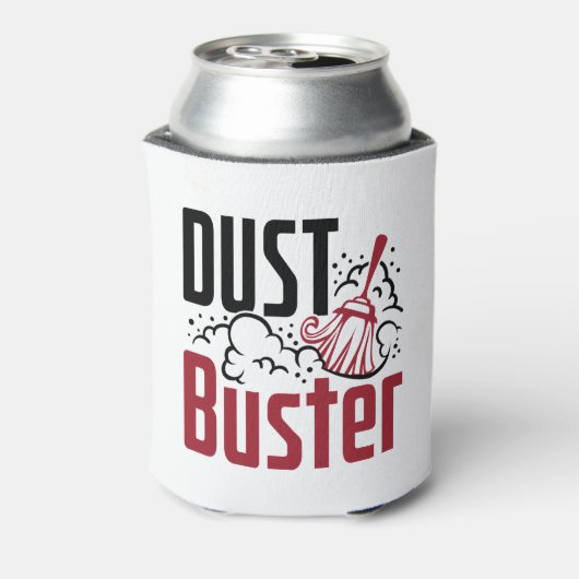 Housekeeping Housekeeper Cleaning Lady Dust Buster Blikjeskoeler (Blikje Achterkant)