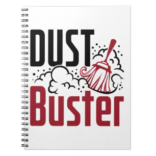 Housekeeping Housekeeper Cleaning Lady Dust Buster Notitieboek