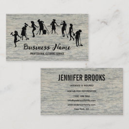 Housekeeping Maid Service Cleaning Professional Visitekaartje