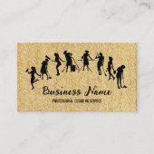 Housekeeping Maid Service Cleaning Professional Visitekaartje (Voorkant)