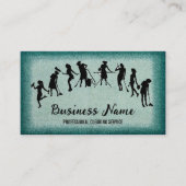 Housekeeping Maid Service Cleaning Professional Visitekaartje (Voorkant)