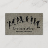 Housekeeping Maid Service Cleaning Professional Visitekaartje (Voorkant)