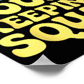 Housekeeping Squad Funny Cleaning Crew Team Maids Poster (Hoek)