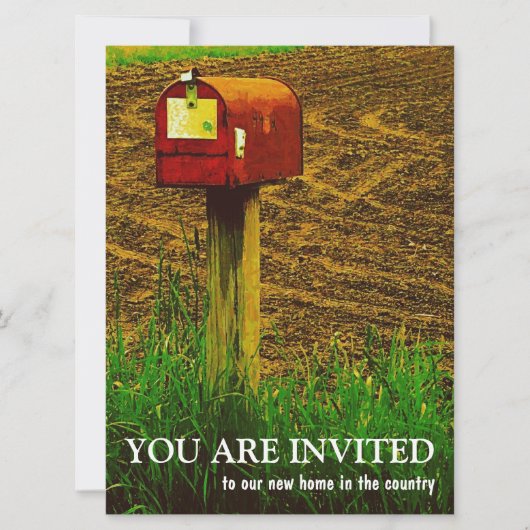 Houseopwarming Party - New Country Home Kaart (Voorkant)