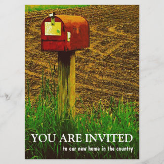 Houseopwarming Party - New Country Home Kaart