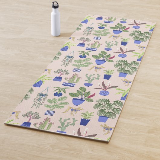 Houseplant Patroon Yogamat (In situ)