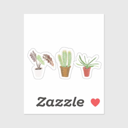 Houseplant Sticker (Vel)