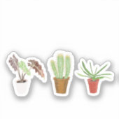 Houseplant Sticker (Voorkant)