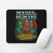 Houses And Humans Funny Gaming Rpg Gamers Men Wome Muismat (Met muis)