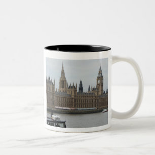 Houses du Parlement - Londen Tweekleurige Koffiemok
