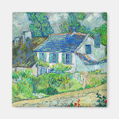 Houses in Auvers, 1890, van Vincent van Gogh Magneet (Voorkant)