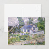 Houses in Auvers Vincent van Gogh Briefkaart (Voorkant / Achterkant)