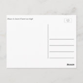 Houses in Auvers, Vincent van Gogh. dorp Briefkaart (Achterkant)