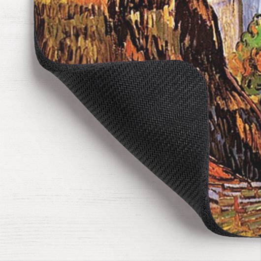 Houses in Auvers, Vincent van Gogh. dorp Muismat (Hoek)