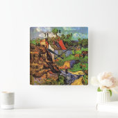 Houses in Auvers, Vincent van Gogh. dorp Vierkante Klok (Huis)