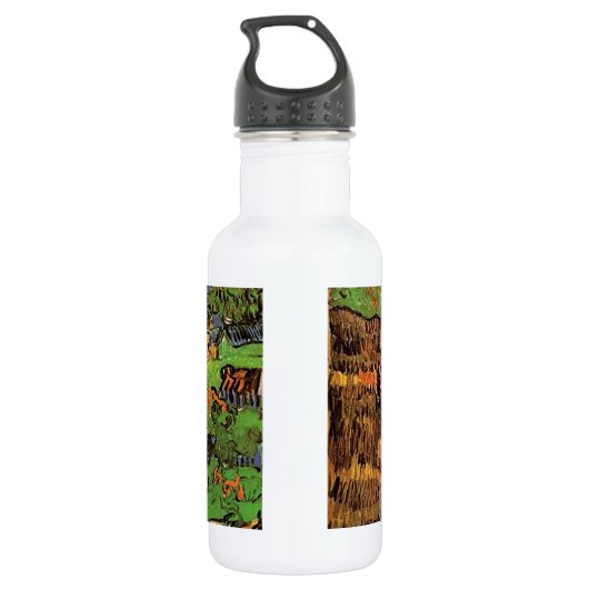 Houses in Auvers, Vincent van Gogh. dorp Waterfles (Achterkant)