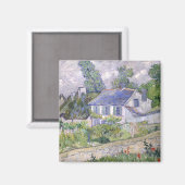 Houses in Auvers Vincent van Gogh Magneet (Voorkant / Achterkant)