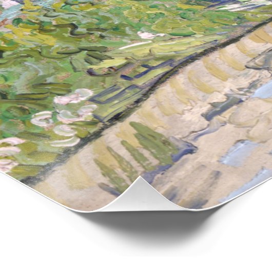 Houses in Auvers Vincent van Gogh Perfect Poster (Hoek)