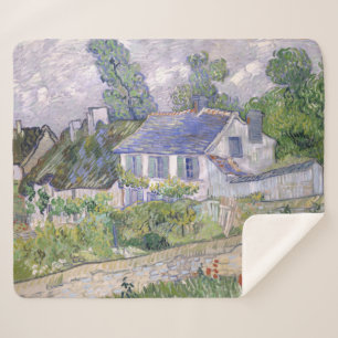 Houses in Auvers Vincent van Gogh Sherpa Deken