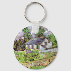 Houses in Auvers, Vincent van Gogh. Sleutelhanger