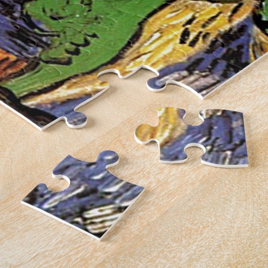 Houses in Auvers, Vincent van Gogh. Village Legpuzzel (Zijkant)