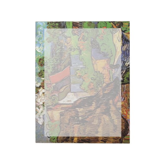 Houses in Auvers, Vincent van Gogh. Village Notitieblok (Linkerzijde)