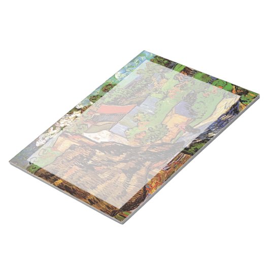 Houses in Auvers, Vincent van Gogh. Village Notitieblok (Schuin)