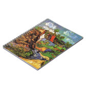 Houses in Auvers, Vincent van Gogh. Village Notitieboek (Linkerzijde)