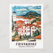 Houses in Côte Basque, Frankrijk Briefkaart (Voorkant)
