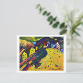 Houses in Murnau, Wassily Kandinsky Briefkaart (Staand voorkant)