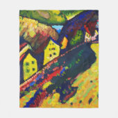 Houses in Murnau, Wassily Kandinsky Fleece Deken (Voorkant)
