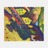 Houses in Murnau, Wassily Kandinsky Fleece Deken (Voorkant (Horizontaal))