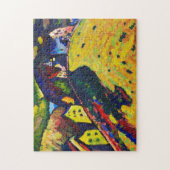 Houses in Murnau, Wassily Kandinsky Legpuzzel (Verticaal)