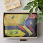 Houses in Murnau, Wassily Kandinsky Tissuepapier (Geschenk)