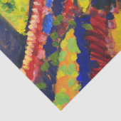 Houses in Murnau, Wassily Kandinsky Tissuepapier (Detail)