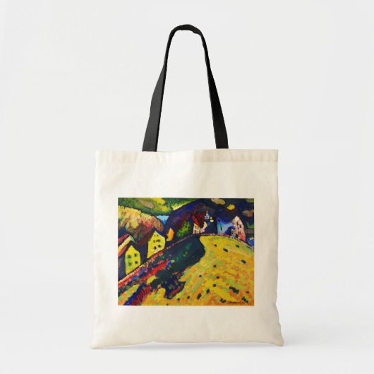 Houses in Murnau, Wassily Kandinsky Tote Bag (Voorkant)