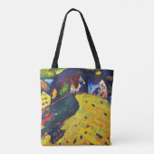 Houses in Murnau, Wassily Kandinsky Tote Bag (Achterkant)