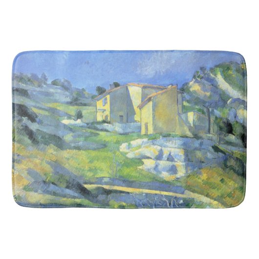 Houses in Provence Paul Cezanne Badmat (Voorkant)