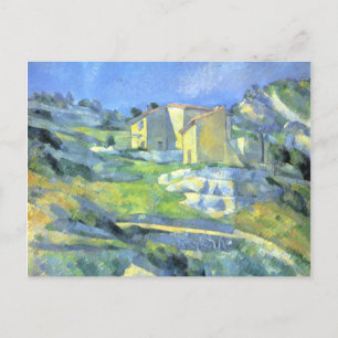 Houses in Provence Paul Cezanne Briefkaart