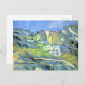 Houses in Provence Paul Cezanne Briefkaart (Voorkant / Achterkant)