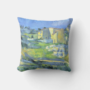 Houses in Provence Paul Cezanne Kussen