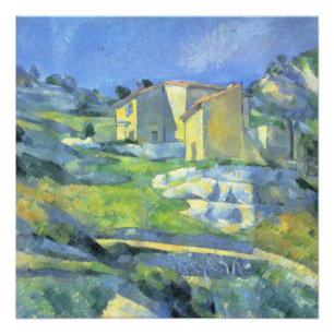 Houses in Provence Paul Cezanne Perfect Poster