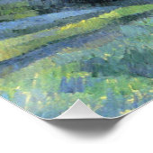 Houses in Provence Paul Cezanne Perfect Poster (Hoek)